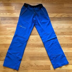 Healing hands scrubs royal blue bottoms (XS)